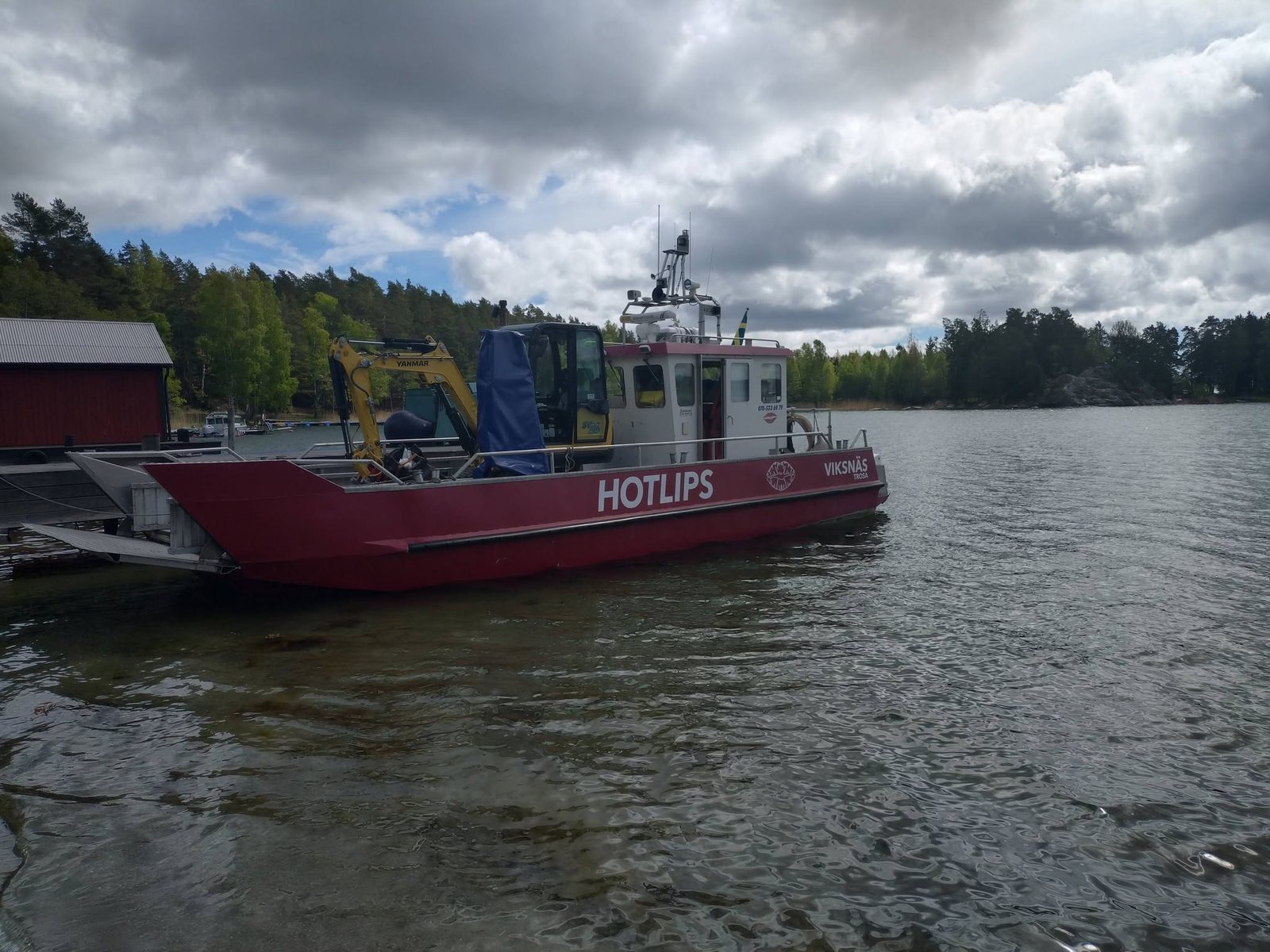 Flytt, IKEA och e-handelsleveranser till skärgården